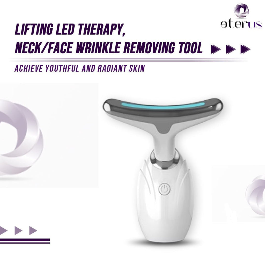 Neck & Face Lifting LED Therapy Device - American Made - Thoughtful Gift from QuantumDrop - Labs
