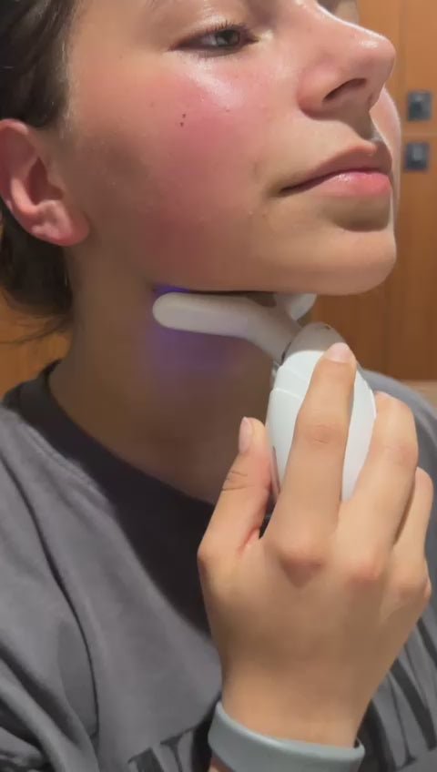 Neck & Face Lifting LED Therapy Device - American Made - Thoughtful Gift from QuantumDrop - Labs