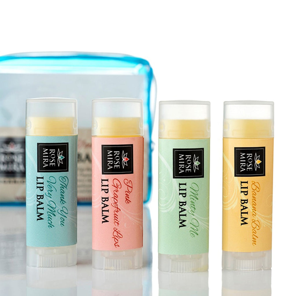 To Your Lips - 4 Lip Balm Kit - American Made - Thoughtful Gift from QuantumDrop - Labs